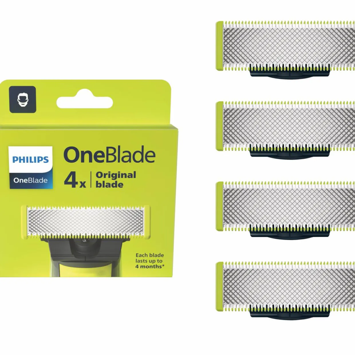 Vaihtoterä Philips OneBlade QP240/50 4 terää