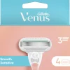 Vaihtoterä Venus 4 kpl Smooth Sensitive