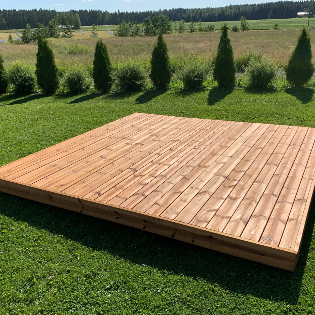 Valmisterassi Patio Terassit Classic 2x6 kestopuu