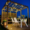 Valmisterassi Patio Terassit Koko Classic 3x3 kestopuu