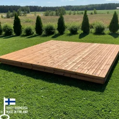 Valmisterassi 3x3 Patio Terassit Classic kestopuu