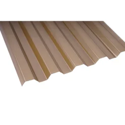 Valokate Keraplast PC Sun trapetsilevy 0,8 mm pronssi 1040 x 3000 mm