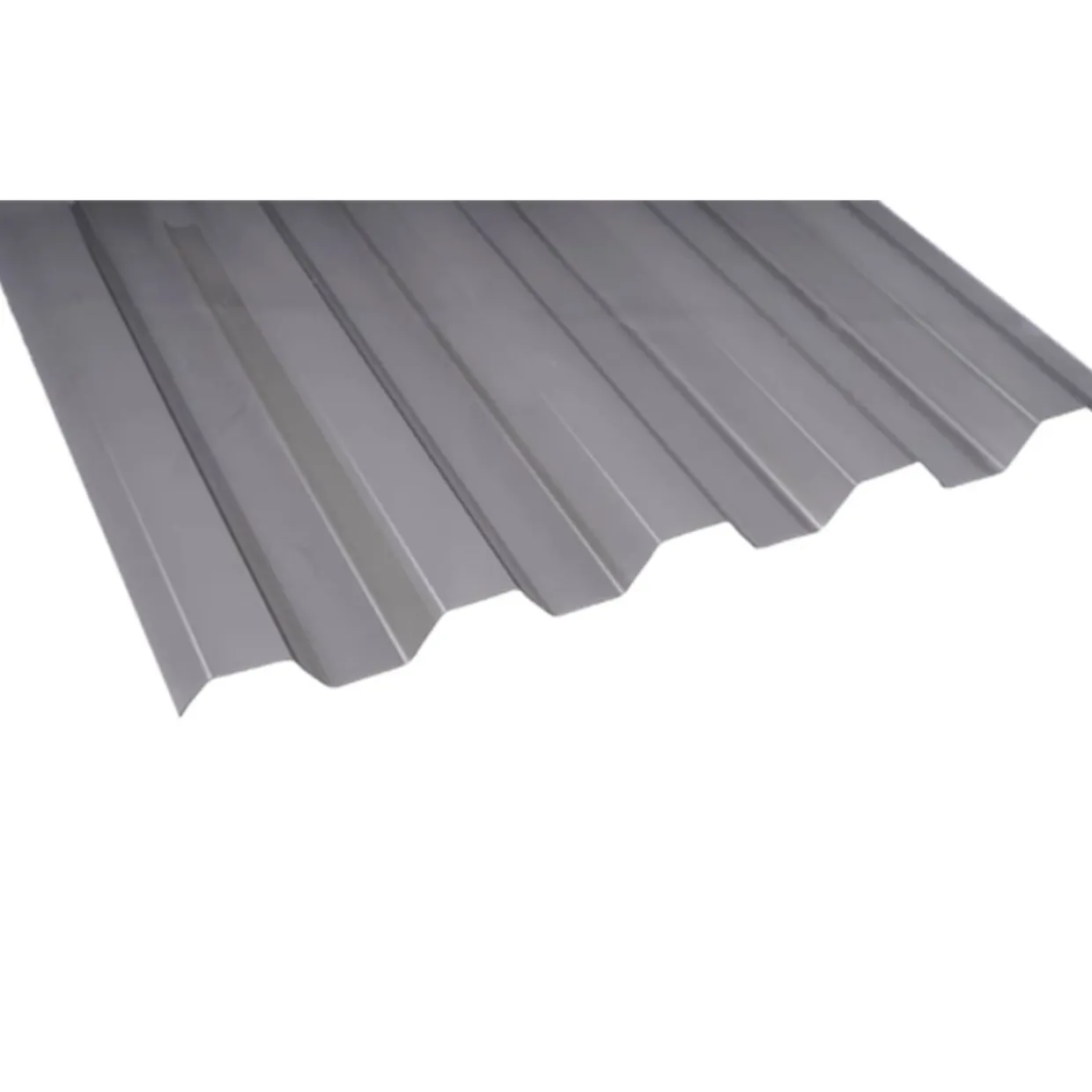 Valokate Keraplast PC Sun trapetsilevy 1,0 mm savunharmaa 1040 x 4500 mm