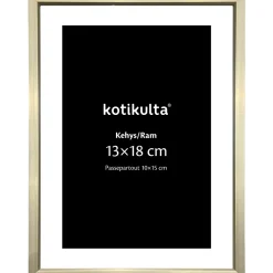 Valokuvakehys Kotikulta 13 x 18 cm alumiinia hopea