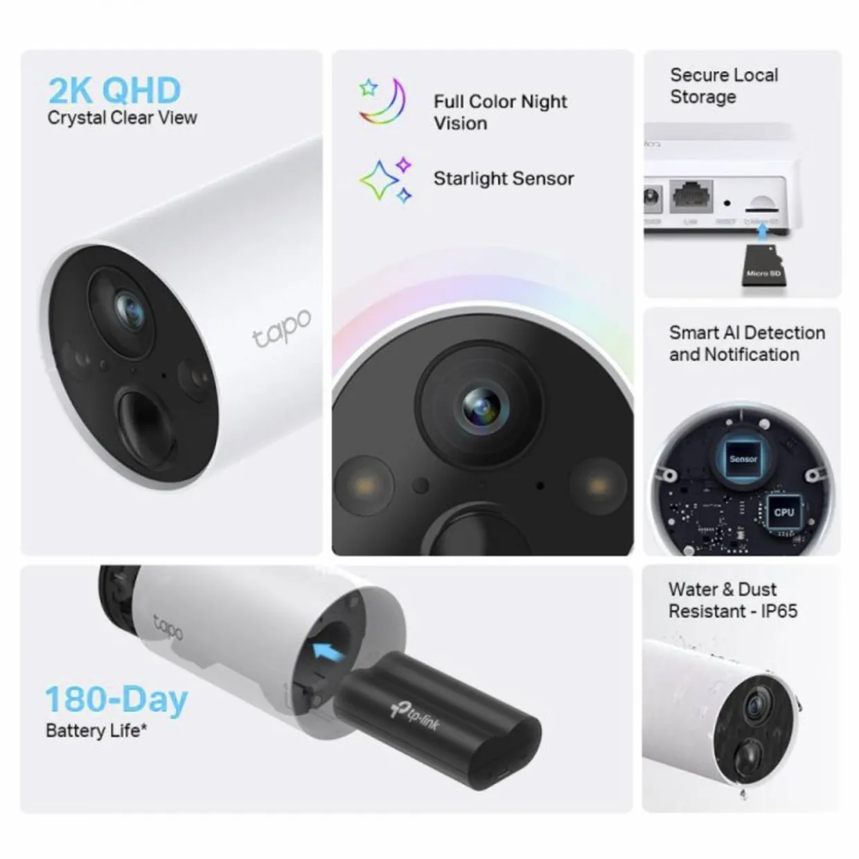 Valvontajärjestelmä TP-LINK Tapo C420S1 WiFi