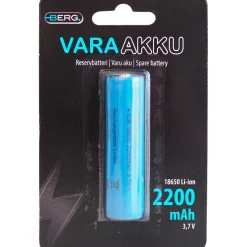 Vara-akku 18650 Li-ion 2200 mAh 3,7V Berg