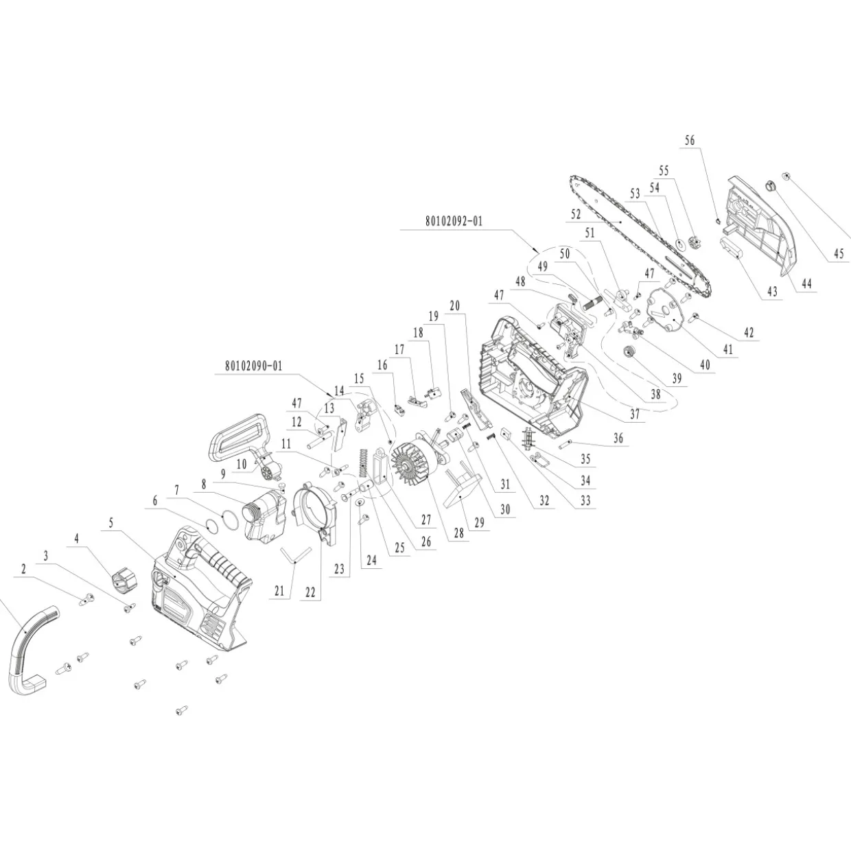 Varaosa 80201828 Oil pump CSC40 1 kpl