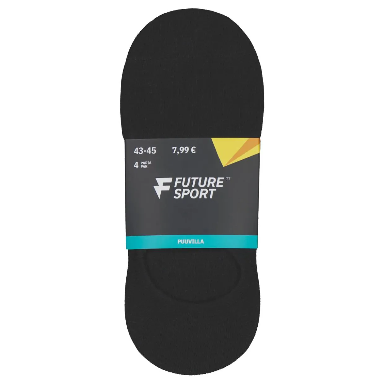 Varrettomat miesten sukat Future TT Sport 4 pr/pkt
