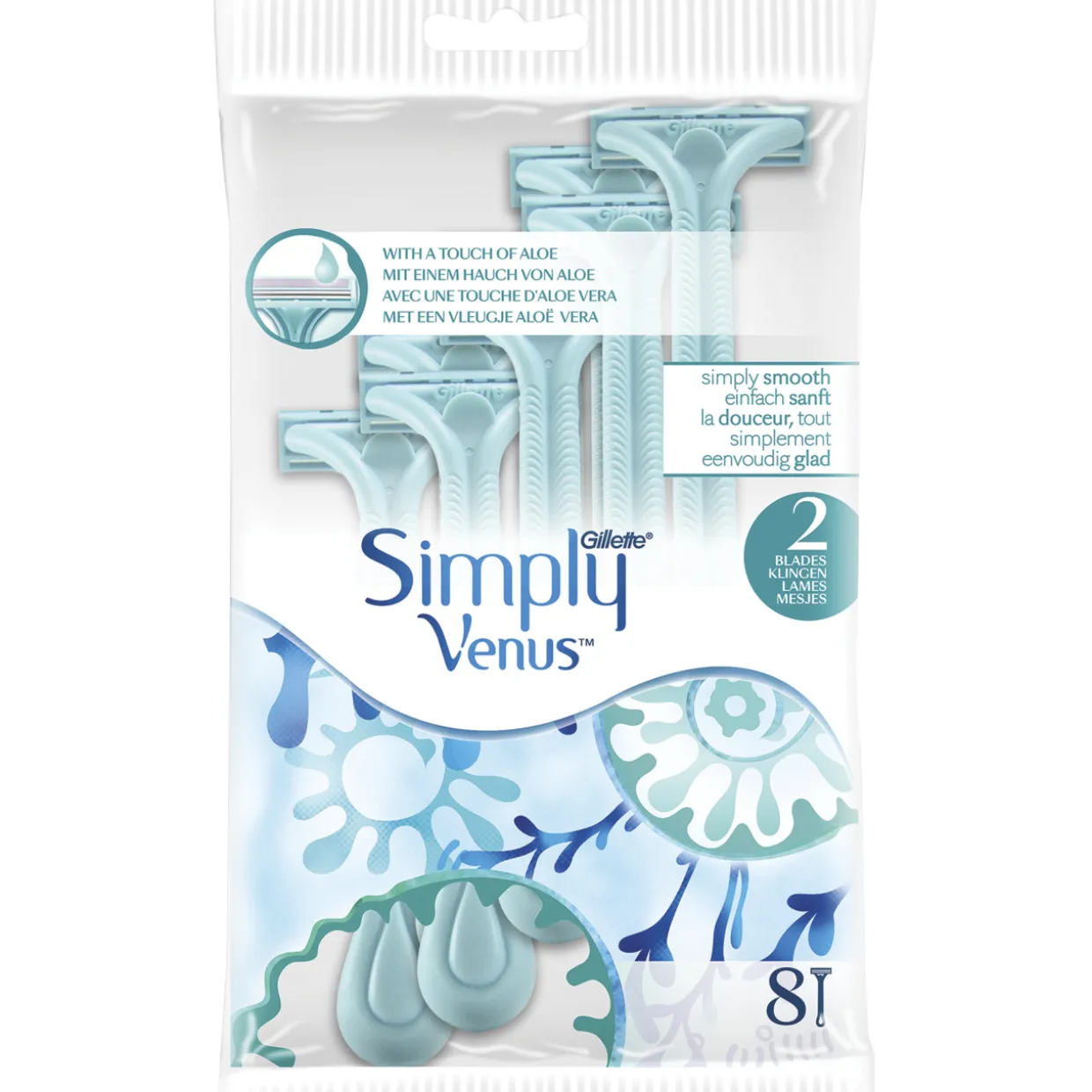 Varsiterä Venus 8 kpl Simply