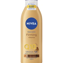 Vartaloemulsio Nivea 250 ml Q10 Firming + Bronze