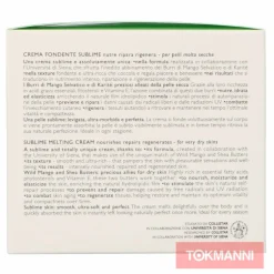 Vartalovoide, Collistar 400 ml Sublime Melting - Nourishes Repairs Regenarates For Very Dy Skin