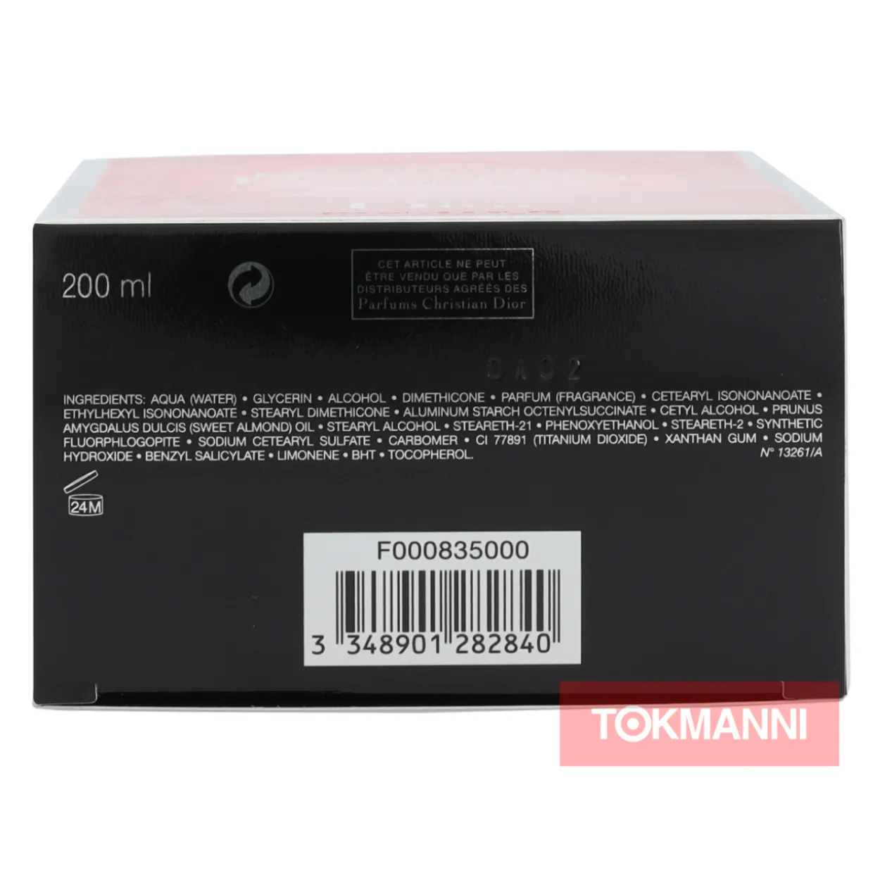 Vartalovoide, Dior 200 ml Hypnotic Poison Silky