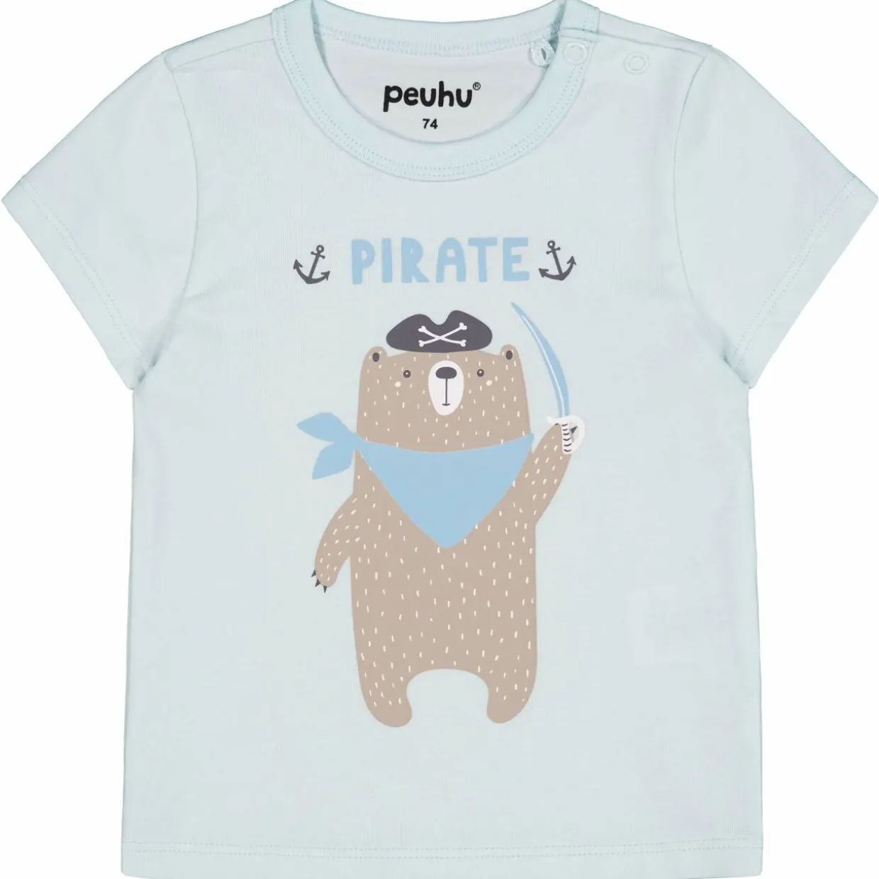Vauvan T-paita Peuhu Wave Pirate