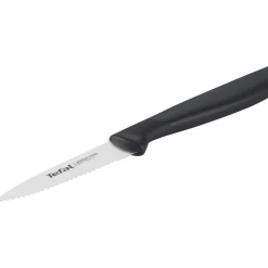 Veitsi Tefal 8 cm Colorfood sahalaitainen musta
