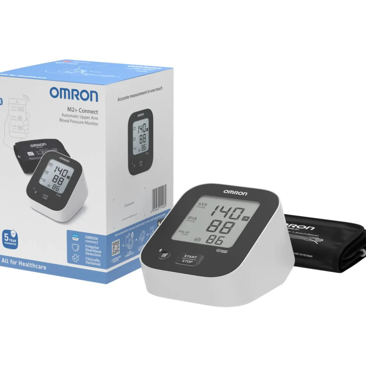 Verenpainemittari Omron M2+ Connect