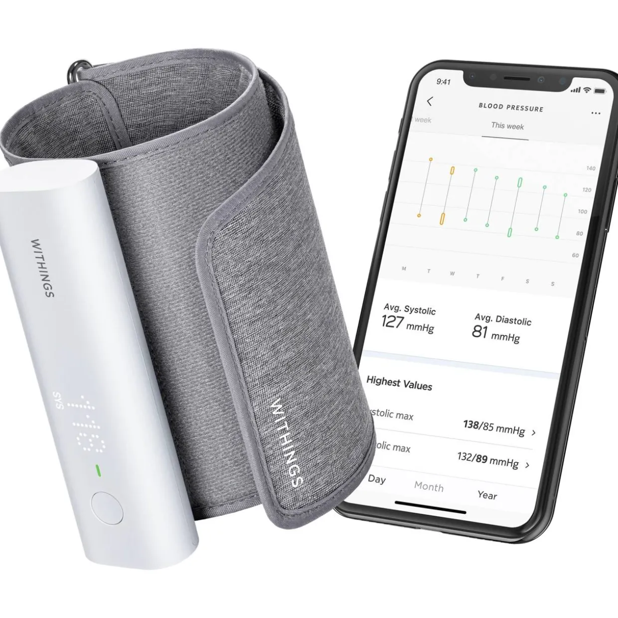 Verenpainemittari Withings BPM Connect