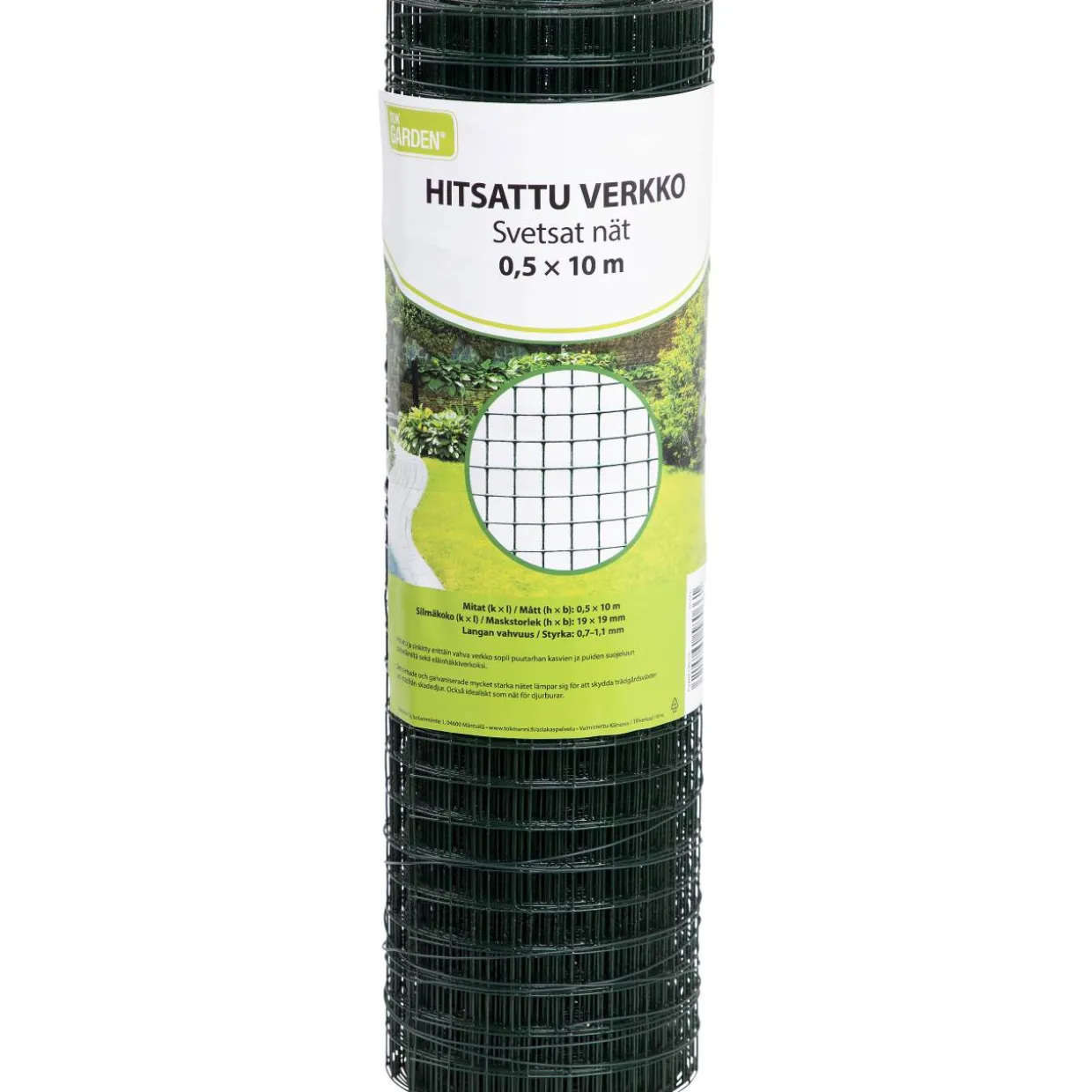Verkko hitsattu 0,5 x 10 m