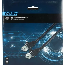 Verkkokaapeli Energy+ CAT6 RJ45, 10 m
