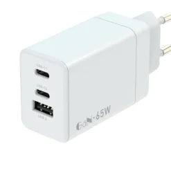 Verkkovirtalaturi Mobia 2 x USB-C + 1 x USB-A
