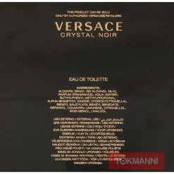 Versace Crystal Noir Edt Spray 50ml