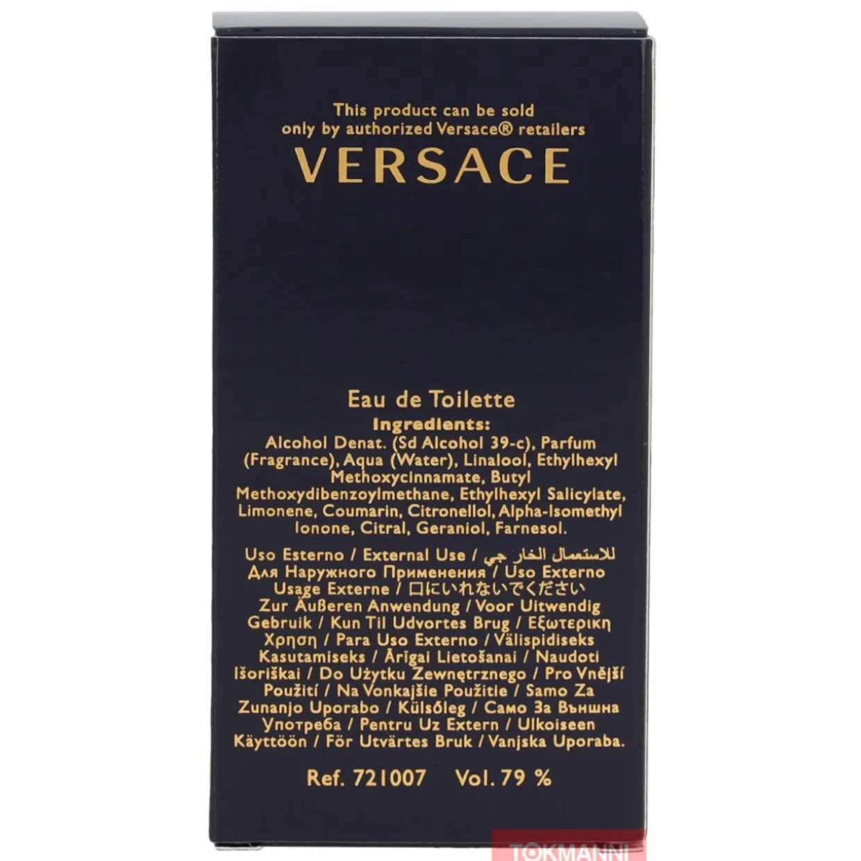 Versace Dylan Blue Pour Homme Edt Spray 30ml