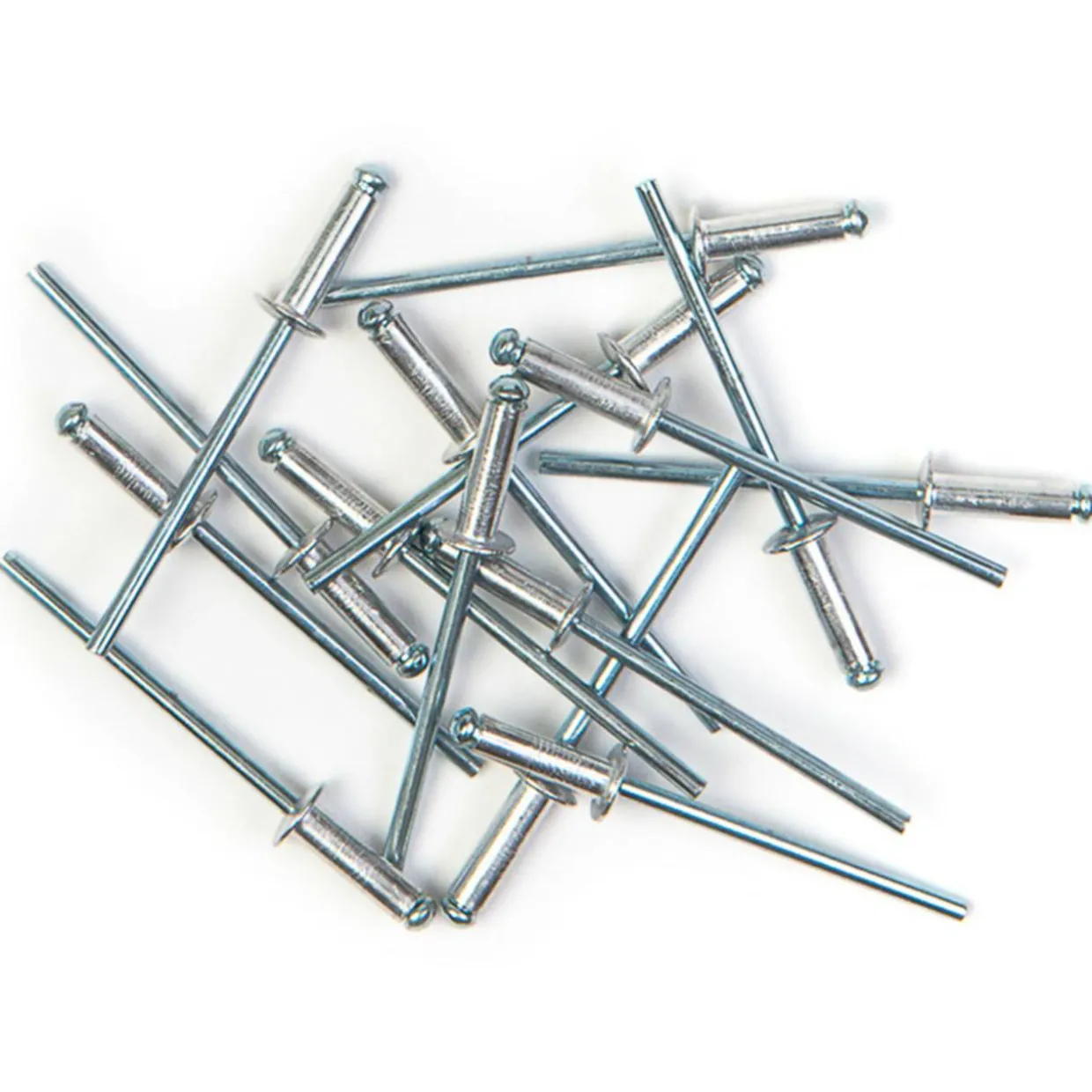 Vetoniitti alumiini/teräs kupukanta 3,2 x 10 mm, 50 kpl