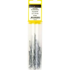 Vetoniitti, ruostumaton kupukanta 3,2 x 10 mm/ 50 kpl