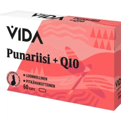 Vida Punariisi + Q10 60 kaps 37g
