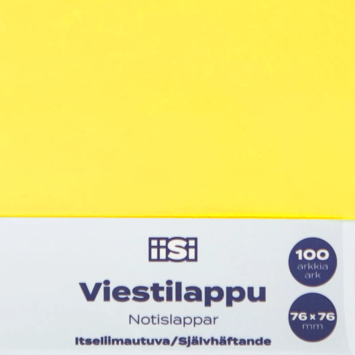 Viestilappu Iisi 100 arkkia