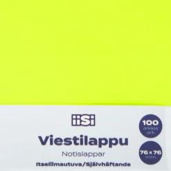 Viestilappu Iisi 100 arkkia