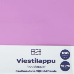 Viestilappu Iisi 100 arkkia