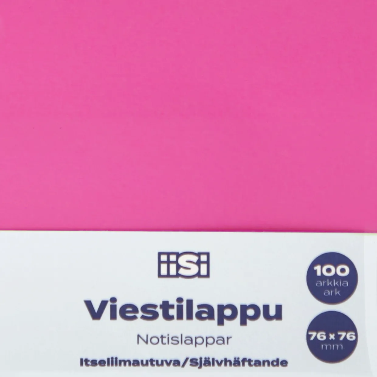 Viestilappu Iisi 100 arkkia