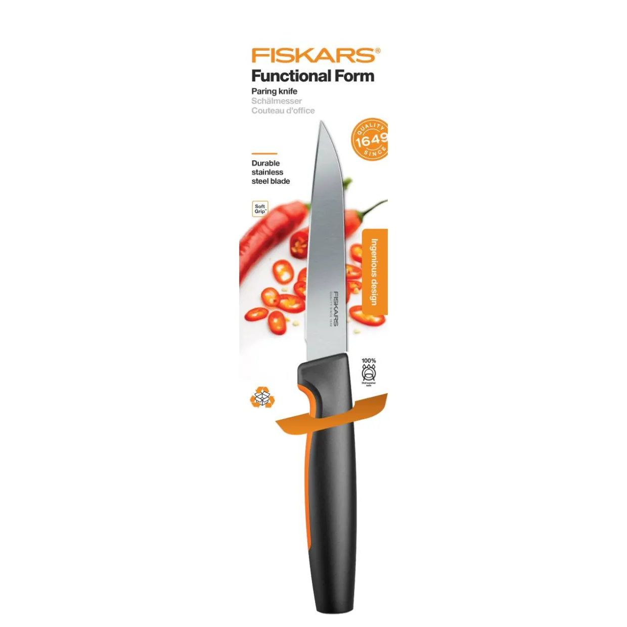 Vihannesveitsi Fiskars Functional Form