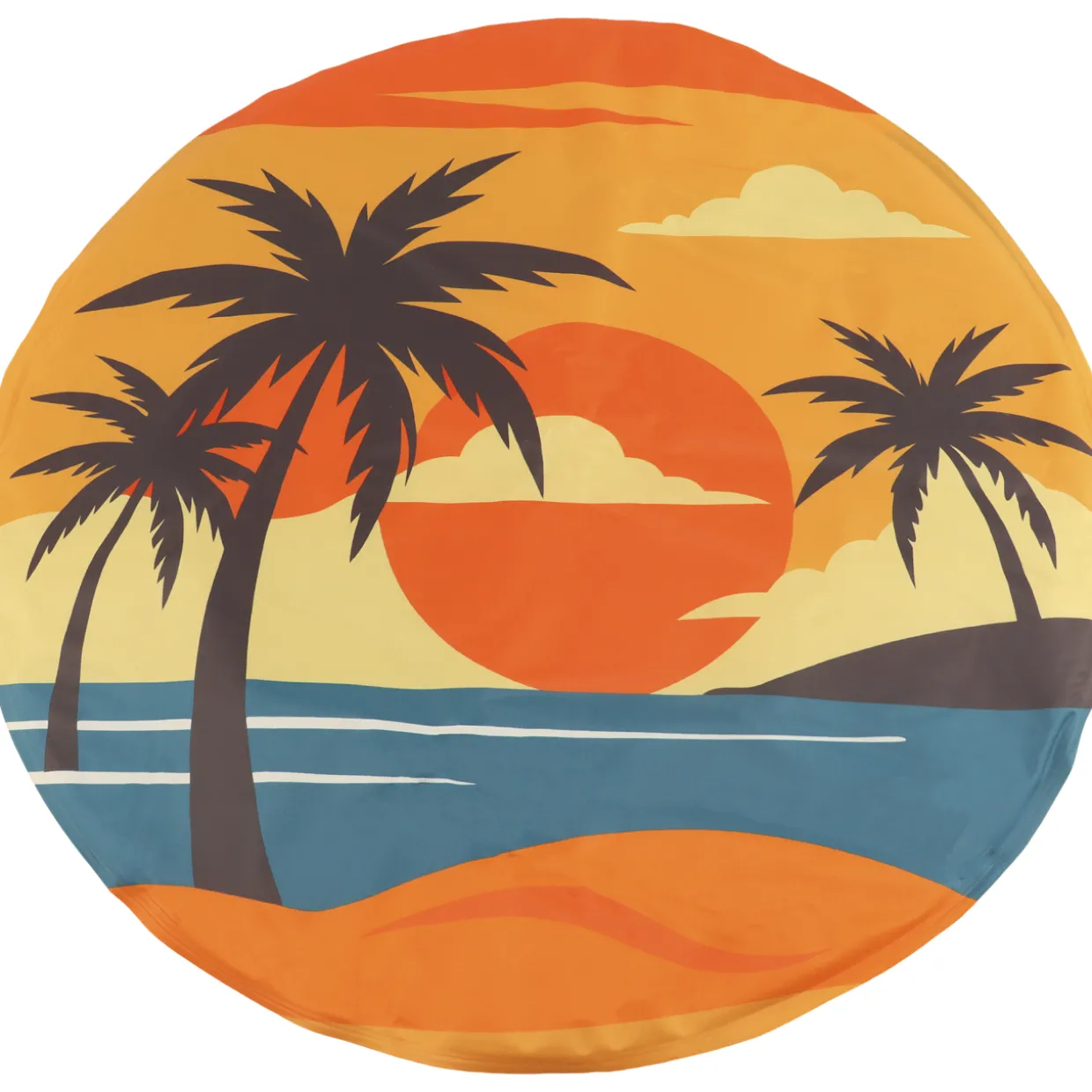 Viilennysmatto Real Dog 60 cm Tropical Beach