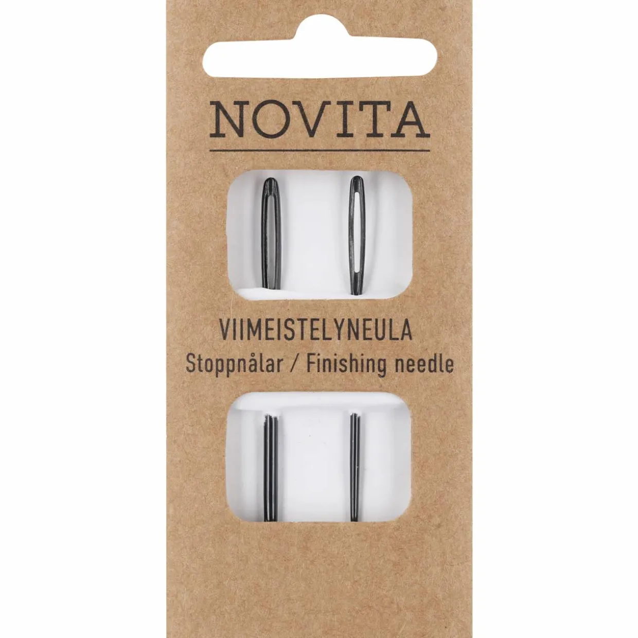 Viimeistelyneulat Novita 2 kpl