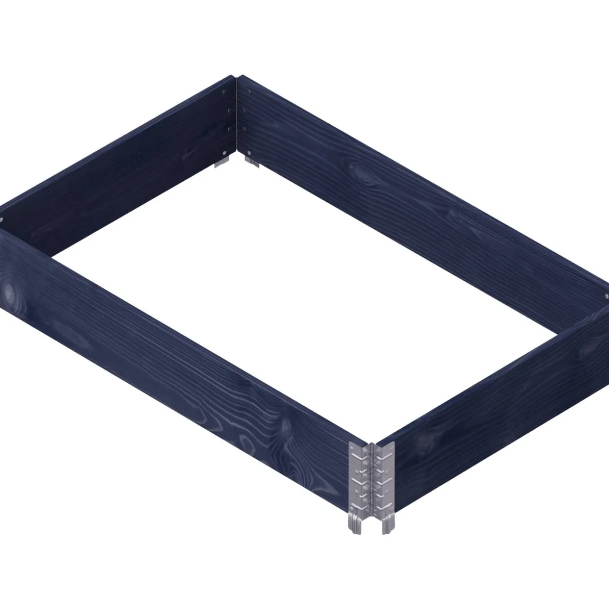 Viljelylaatikko Upyard Gardenbox 120x80 cm, musta