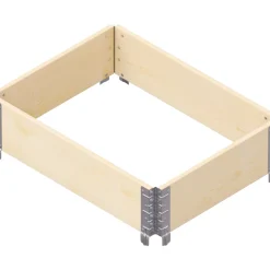 Viljelylaatikko Upyard Gardenbox 80x60 cm, käsittelemätön