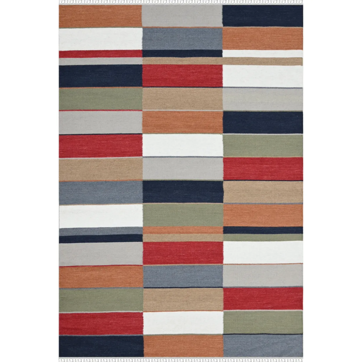 Villamatto Kotikulta 160 x 230 cm Madras ruskea