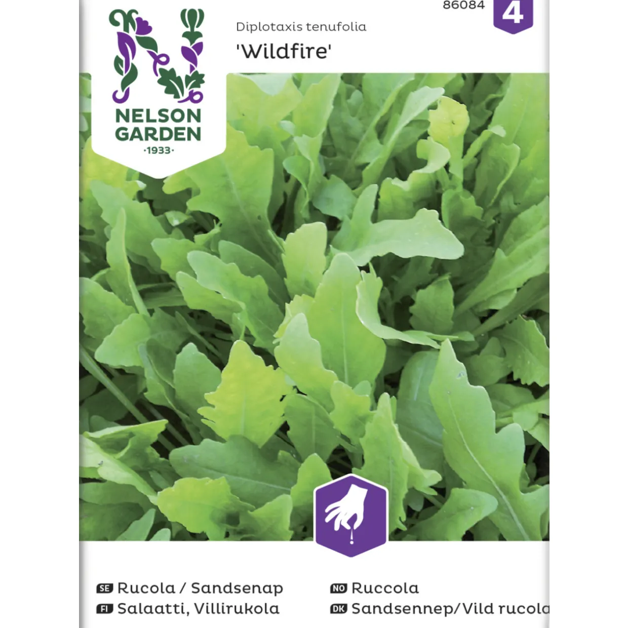 Villirukola siemen Nelson Garden Basic Wildfire