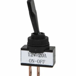 Vipukytkin 12 V, 20 A, musta