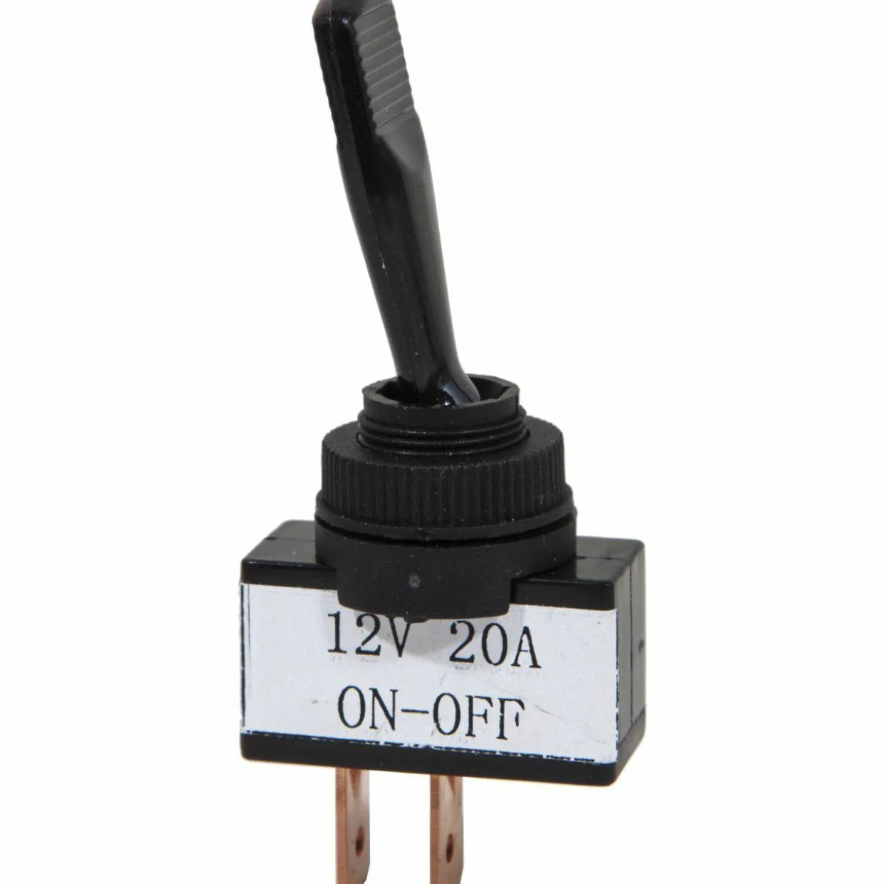 Vipukytkin 12 V, 20 A, musta