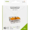 Vipuliitin Wago 5-napainen 6 mm2, 6 kpl