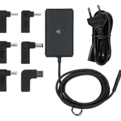 Virtalähde Nedis kannettava tietokone, GaN, 65 W, 5-20 V DC, max. 3.25 A