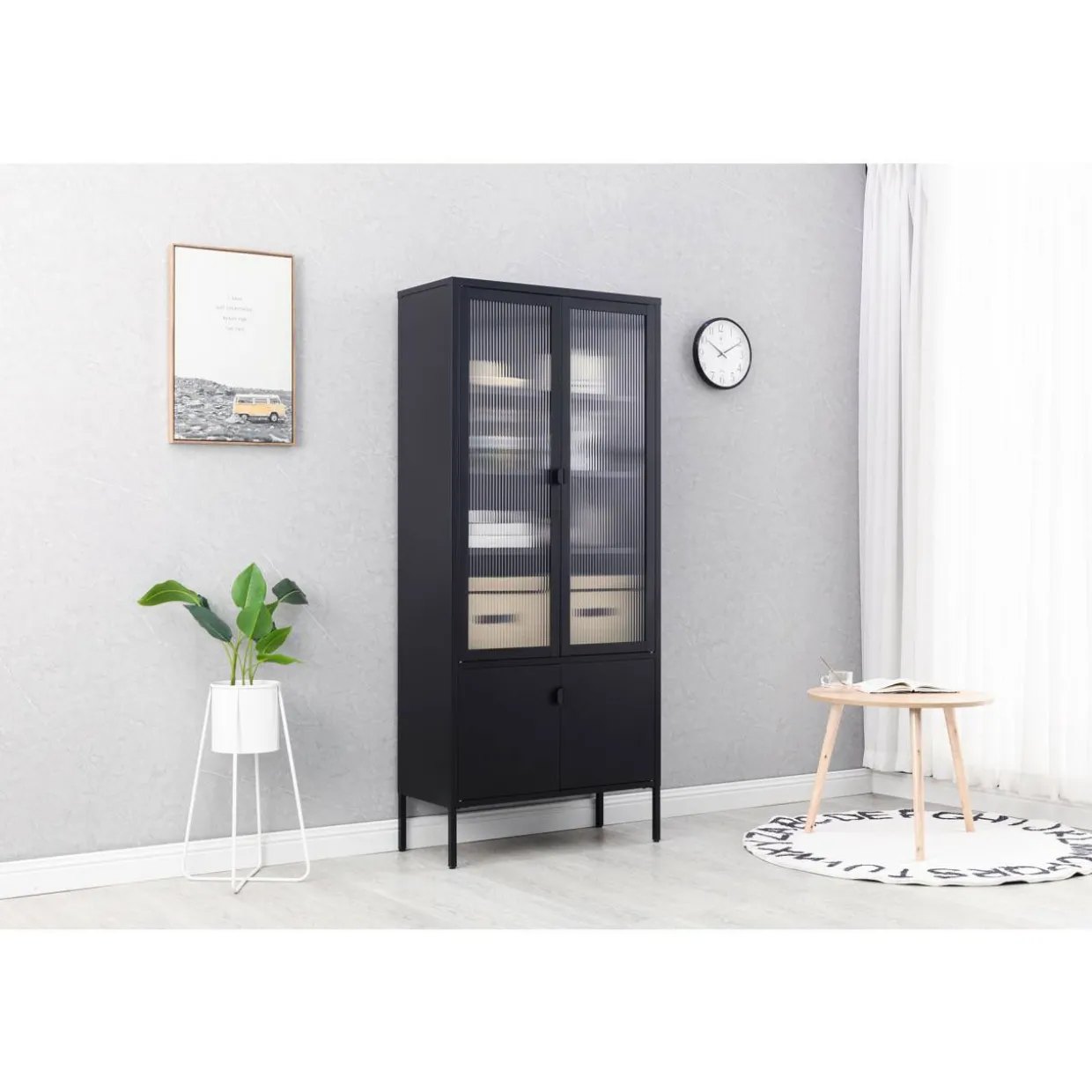 Vitriini Eureka Carbon korkea