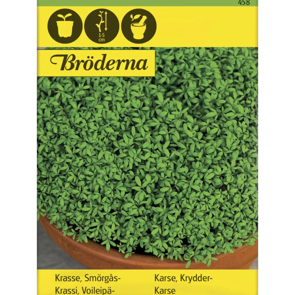 Voileipäkrassi siemen Bröderna Nelsons
