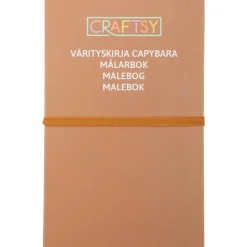 Värityskirja Craftsy Capybara + puuvärikynät 10 kpl