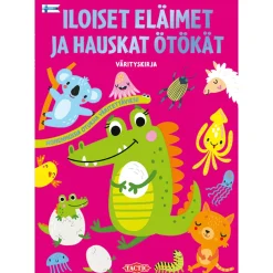 Värityskirja Tactic Iloiset eläimet ja hauskat ötökät