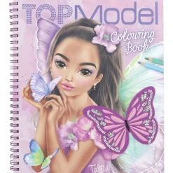 Värityskirja TOPModel Fairy Love paljeteilla