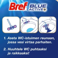WC-raikastin Bref 50 g Blue Active Flower