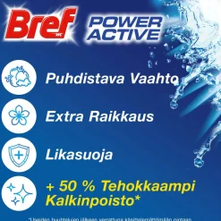 WC-raikastin Bref 2 x 50 g Power Active OceanDuo